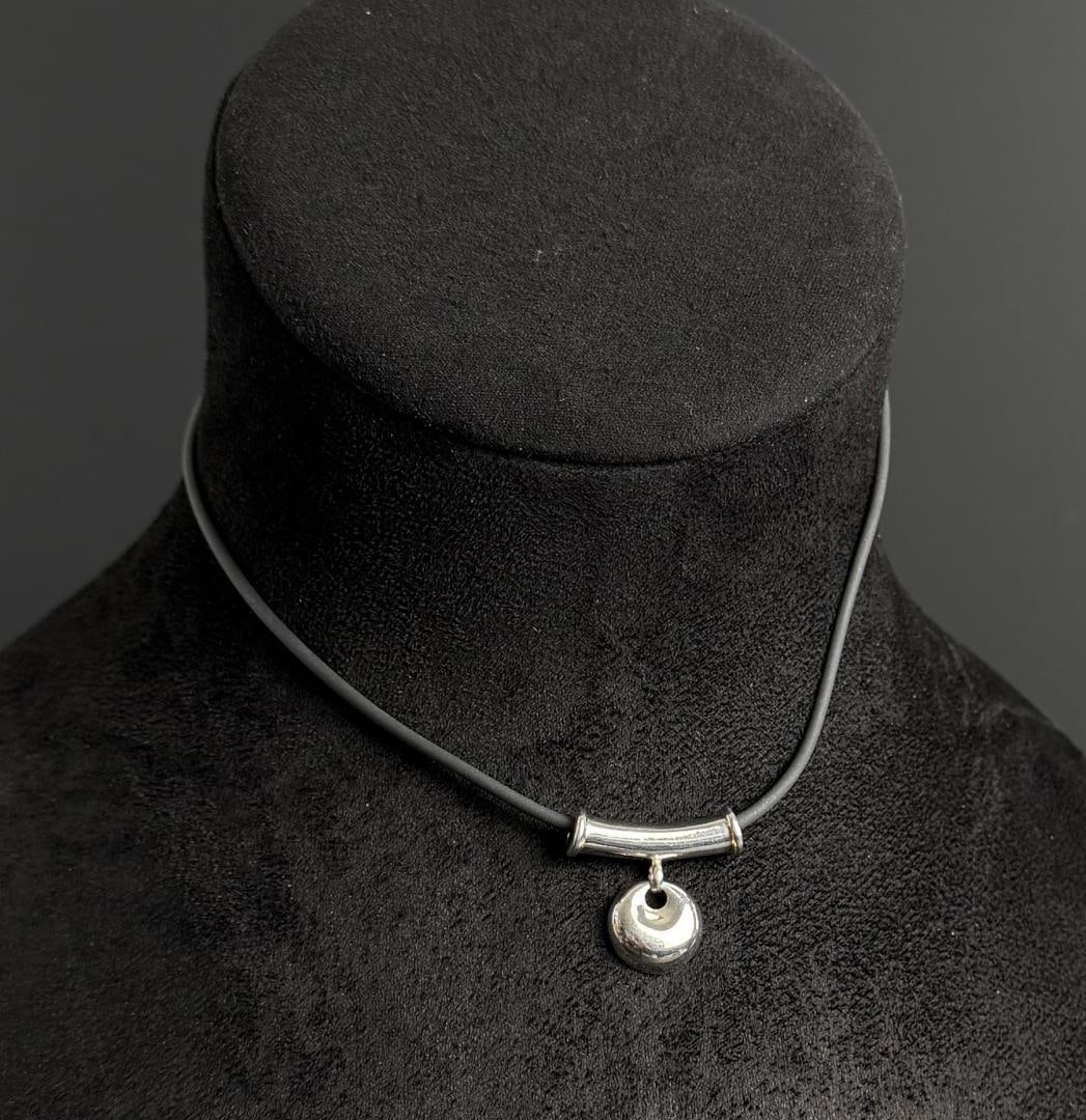 Italian Sterling Silver Necklace (1 of 6)