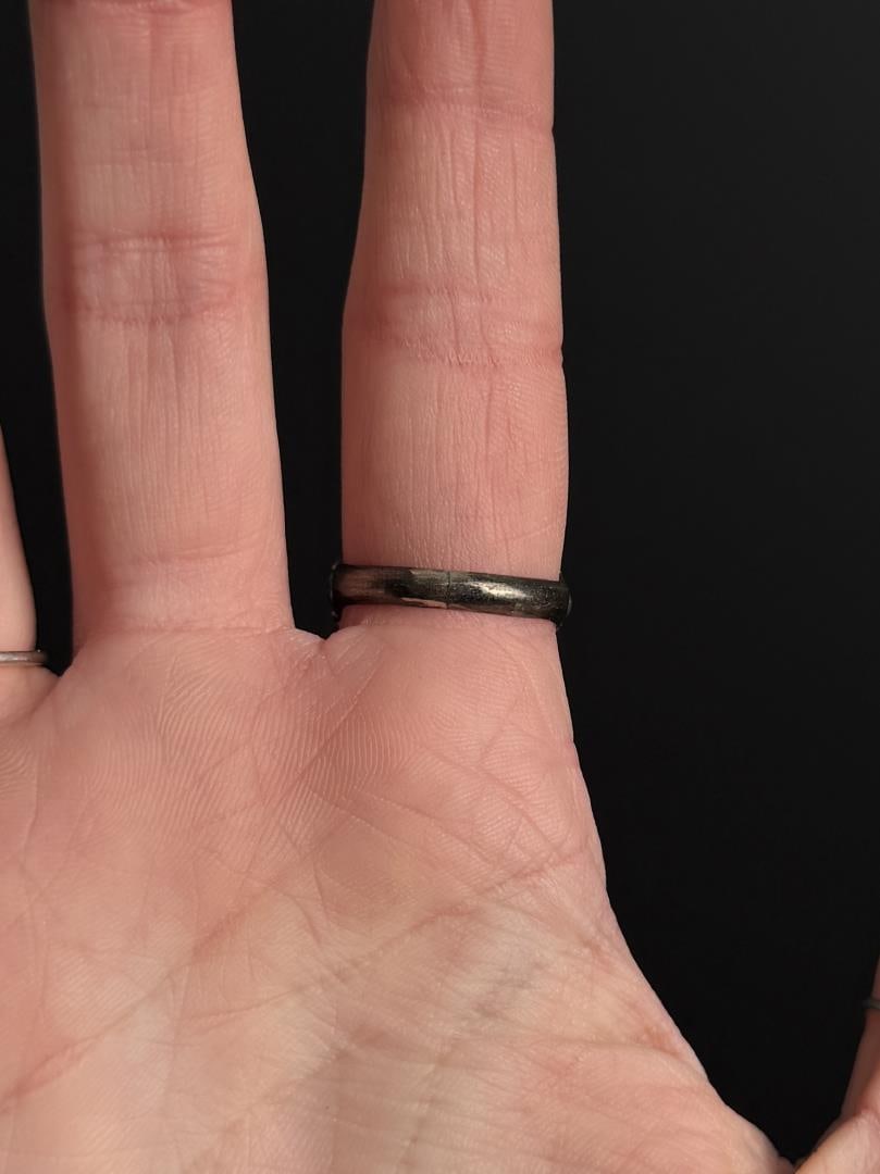 Sterling Silver Poison Ring - 4