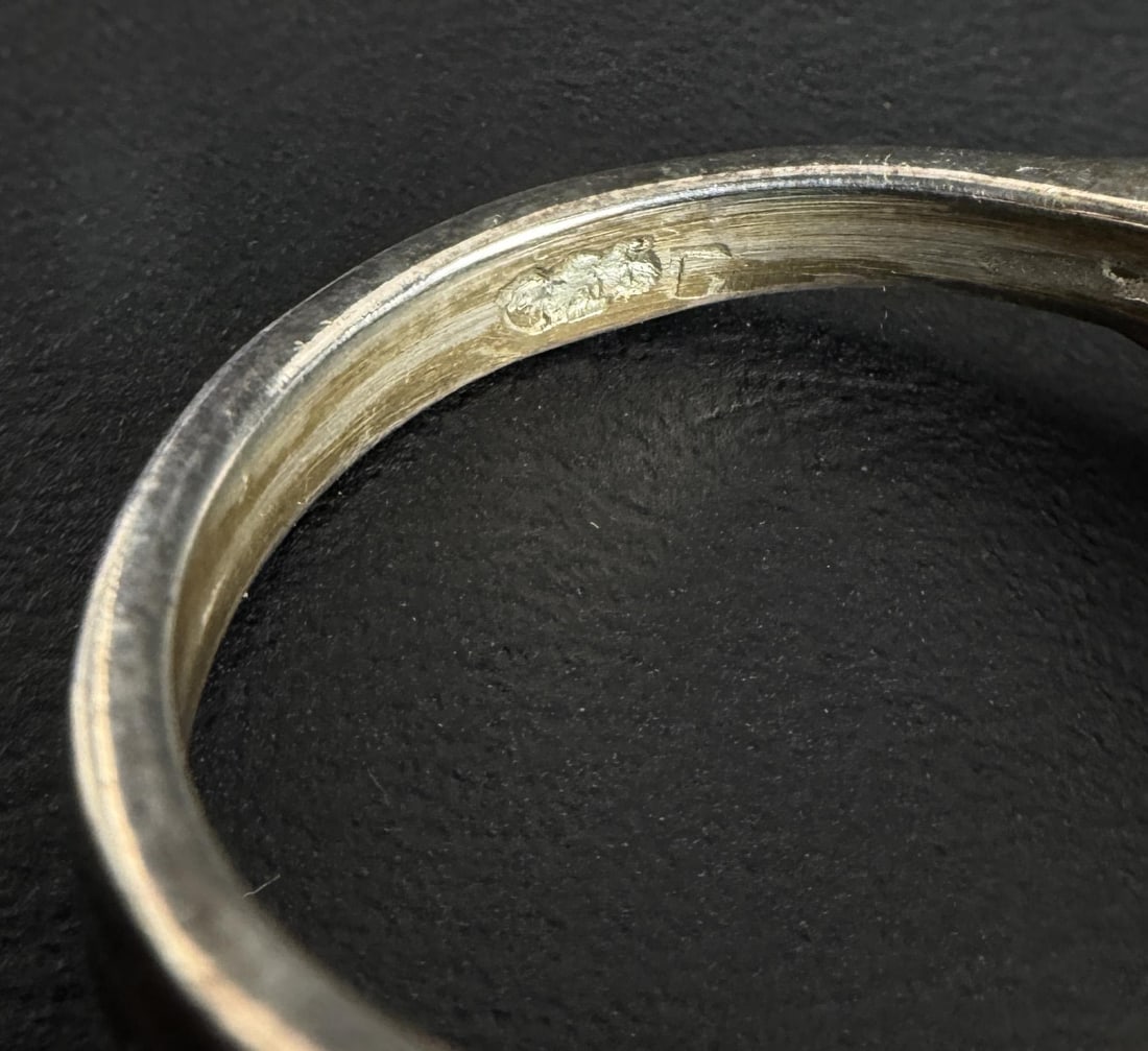 Sterling Silver Quartz Ring - 7