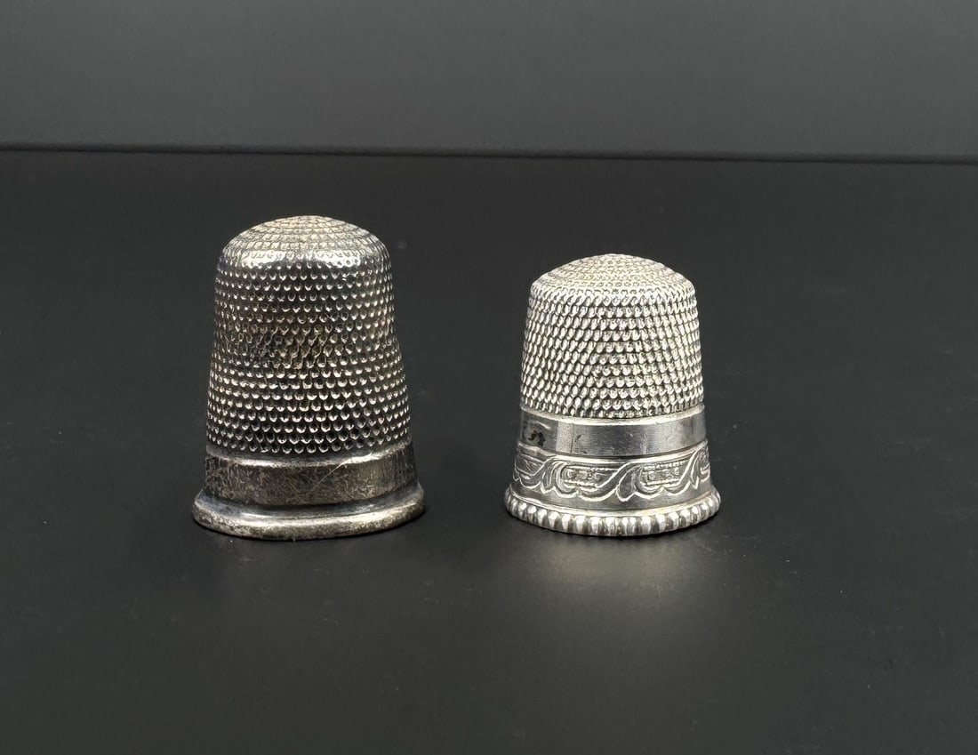 Sterling Silver Thimbles - 2