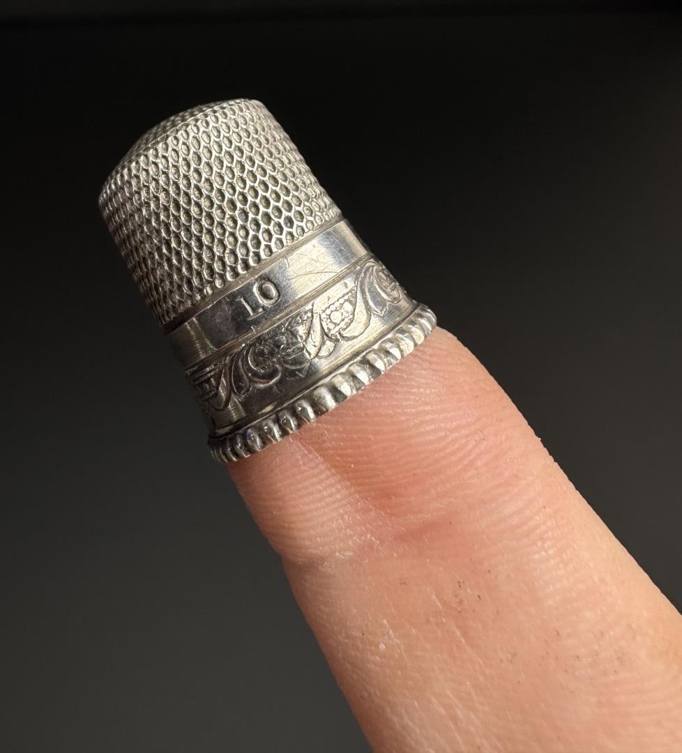 Sterling Silver Thimbles - 3
