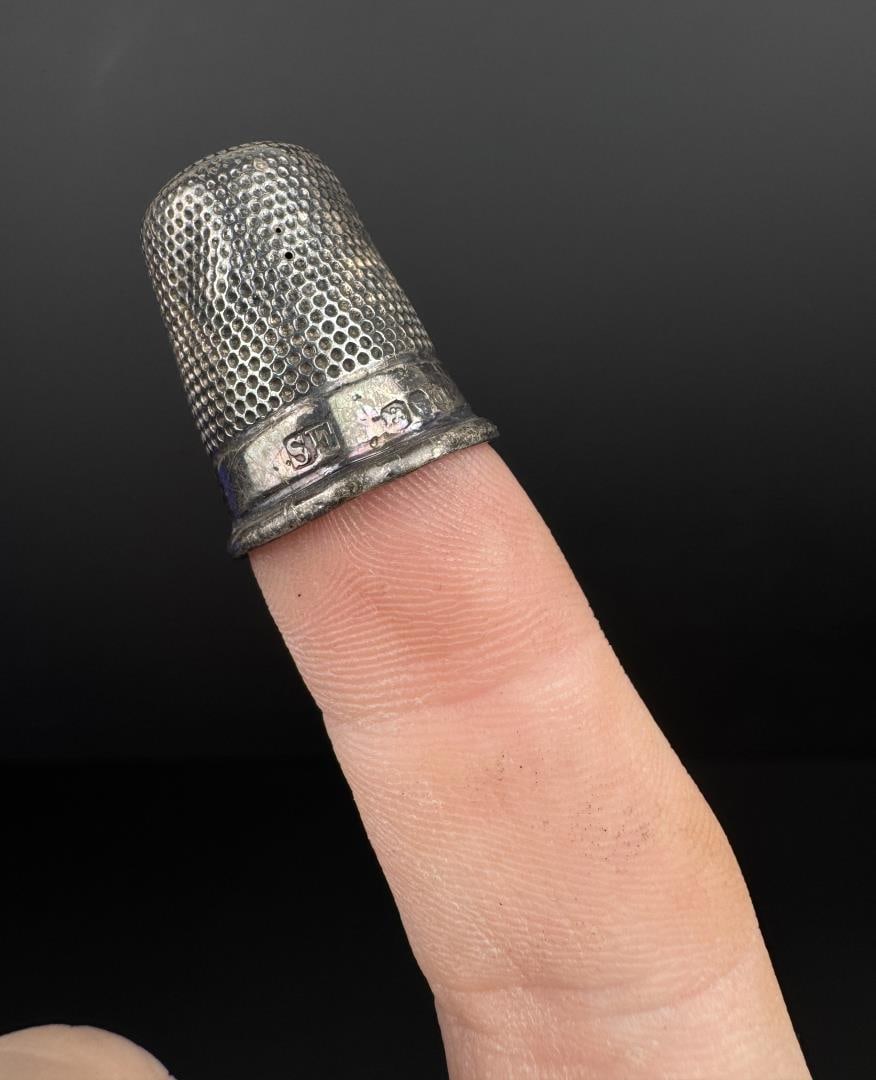Sterling Silver Thimbles - 4