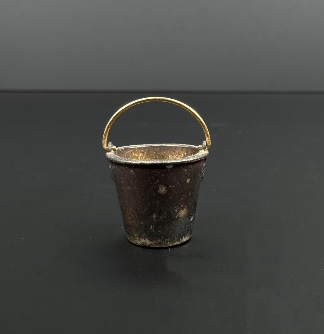 Sterling Silver Miniature Bucket (1 of 3)