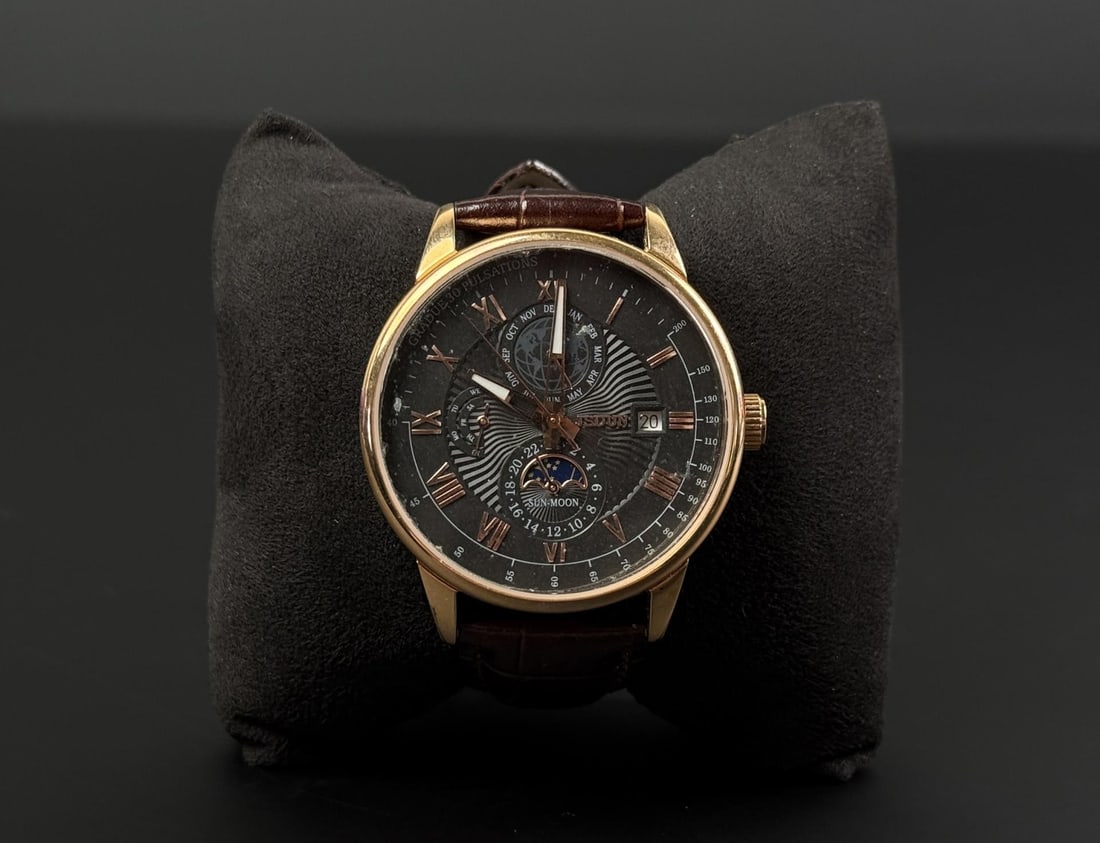 Jsdun Automatic Moon Phase Watch