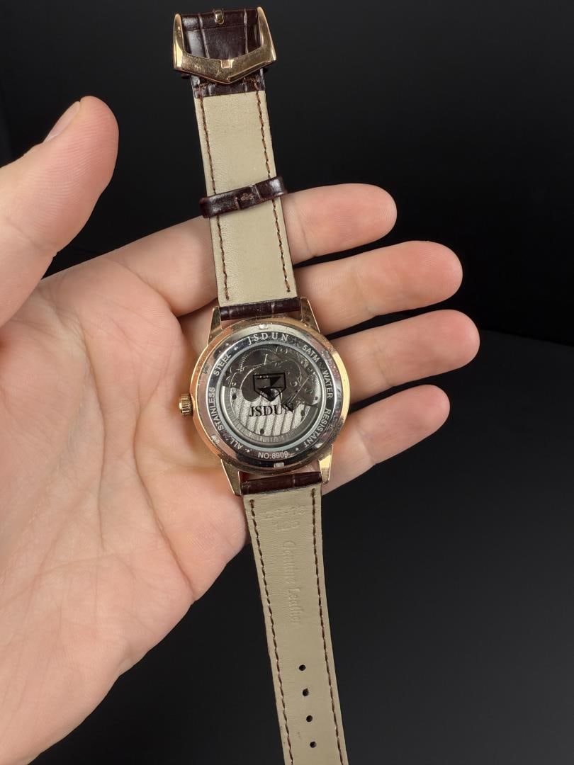 Jsdun Automatic Moon Phase Watch - 4