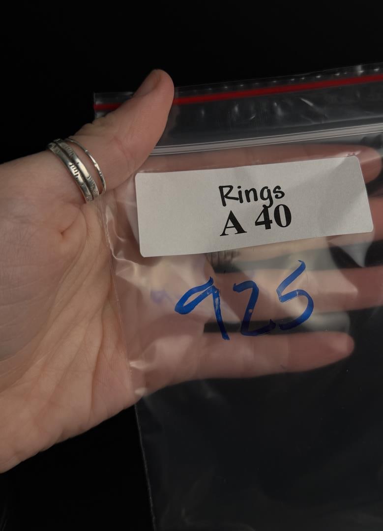 Sterling Silver Baltic Amber Ring - 9