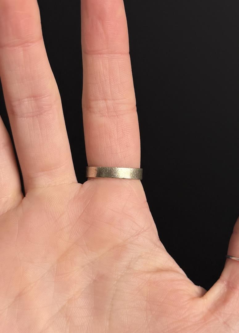 .830 Silver Baltic Amber Ring - 4