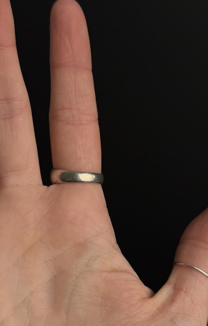 Sterling Silver Baltic Amber Ring - 4