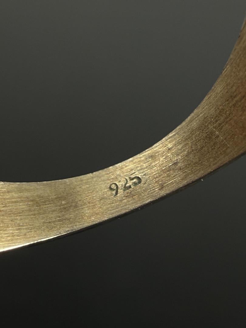 Sterling Silver Turquoise Ring - 4