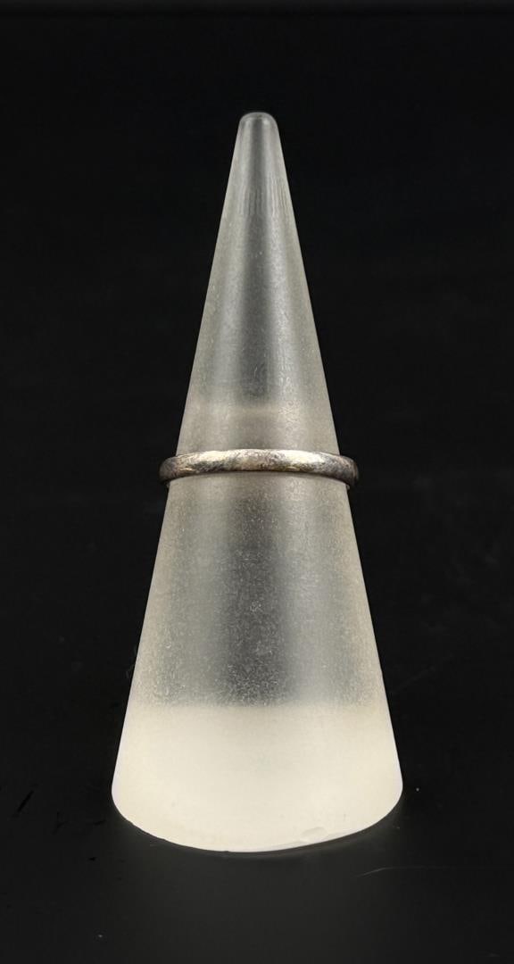 Sterling Silver Amber Ring - 3