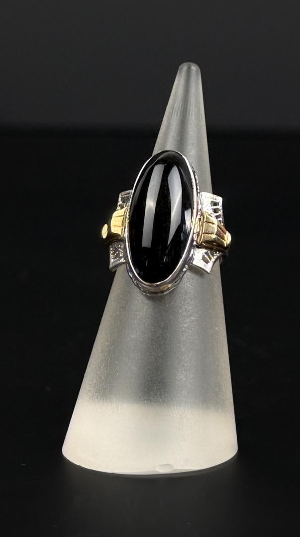 Art Deco Sterling Silver Ring (1 of 8)