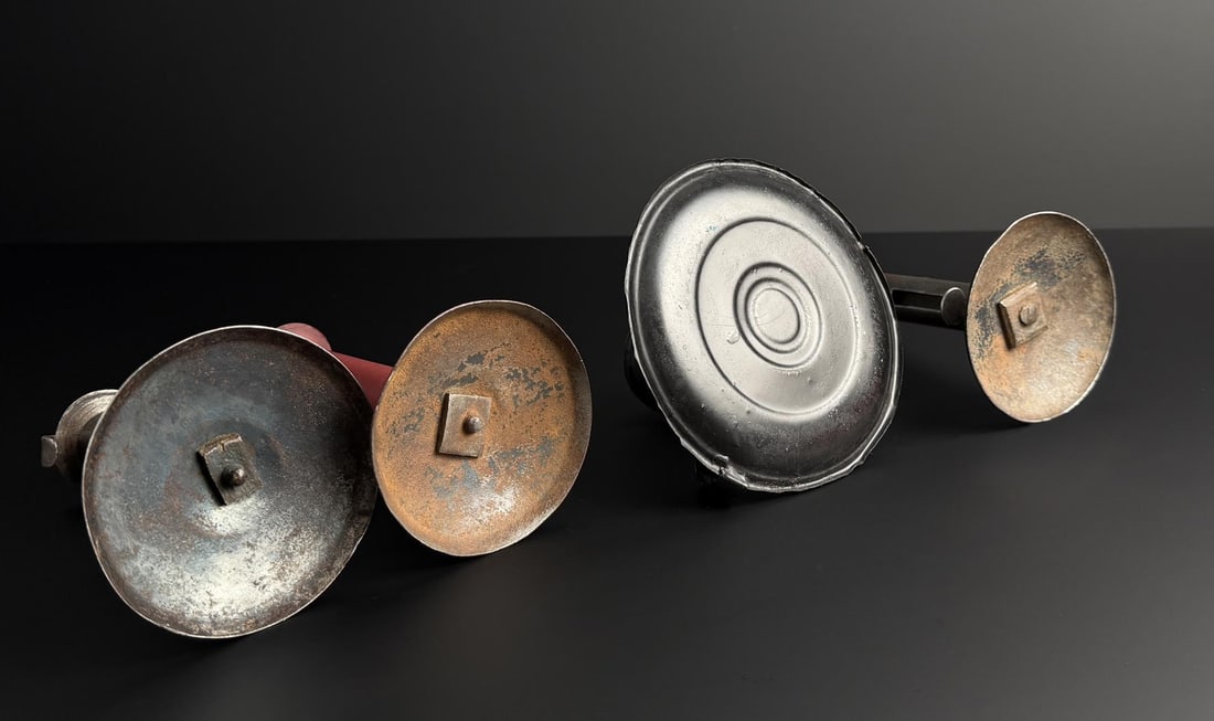 19th Century Hog Scraper Candlesticks - 11