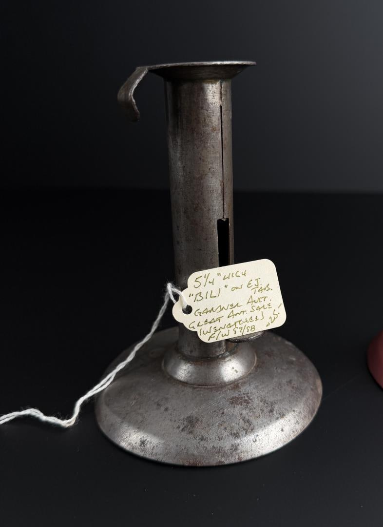 19th Century Hog Scraper Candlesticks - 6