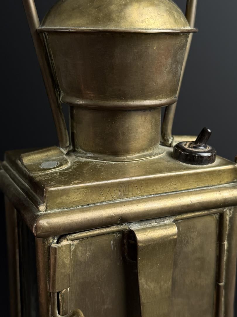 Binnacle Nautical Brass Lantern - 3