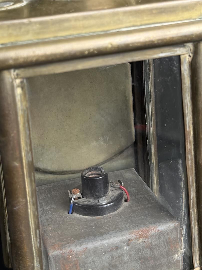 Binnacle Nautical Brass Lantern - 4