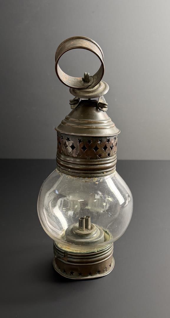 19th Century American Whale Oil Globe Lantern (1 of 9)
