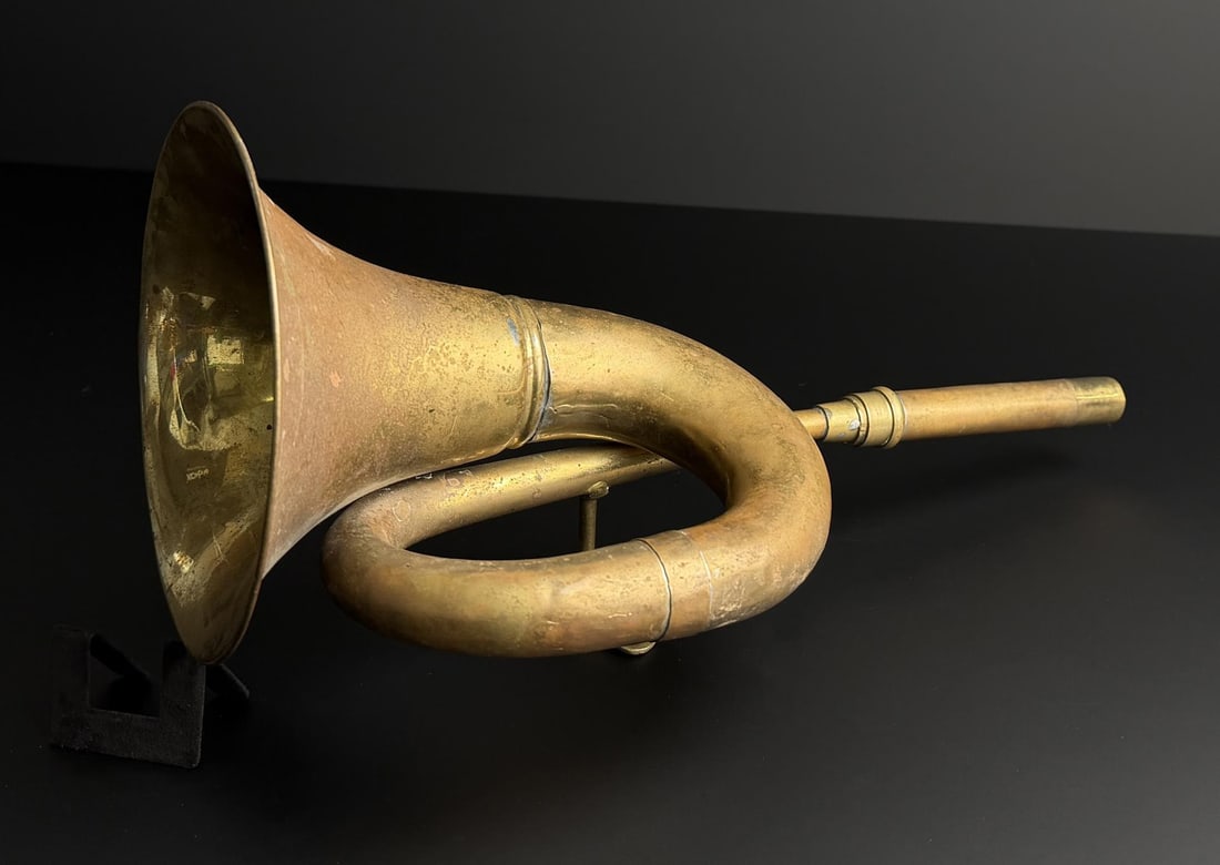 French Brass Car Horn (1 of 6)