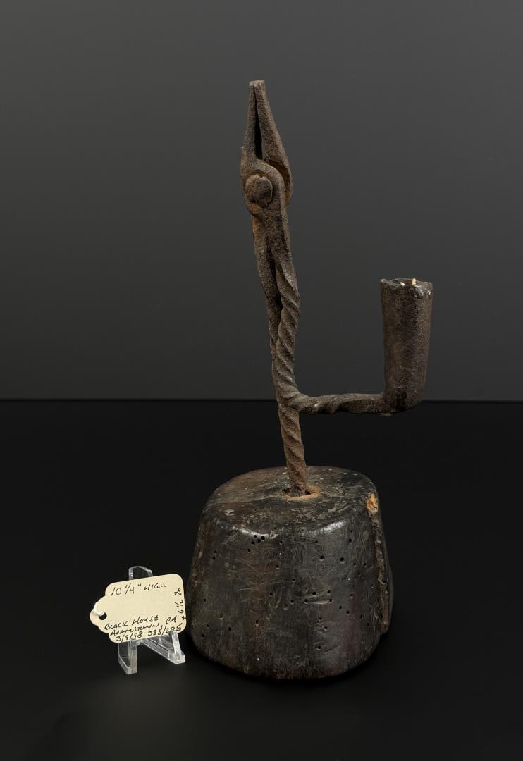 18th Century Rush Light Candlestick - 2