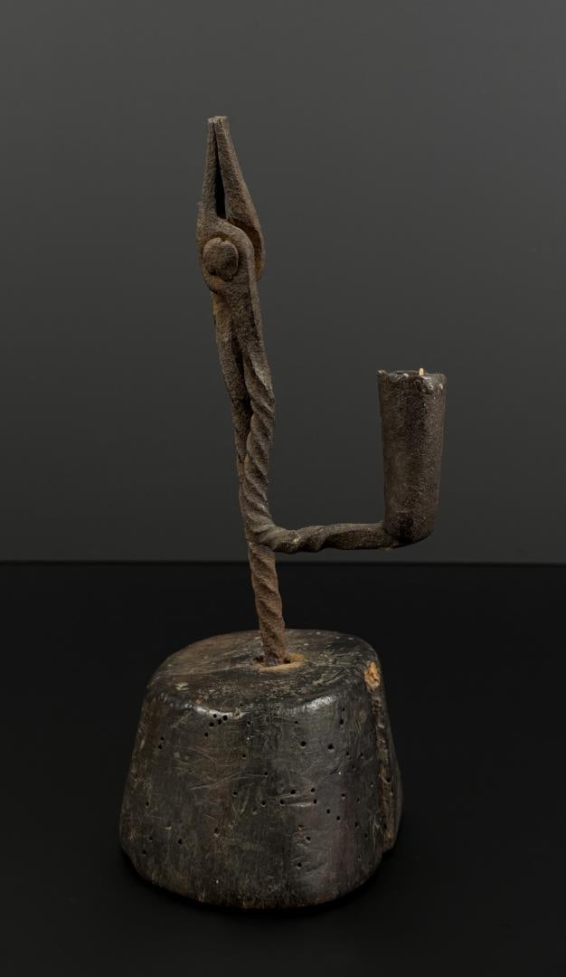 18th Century Rush Light Candlestick - 3