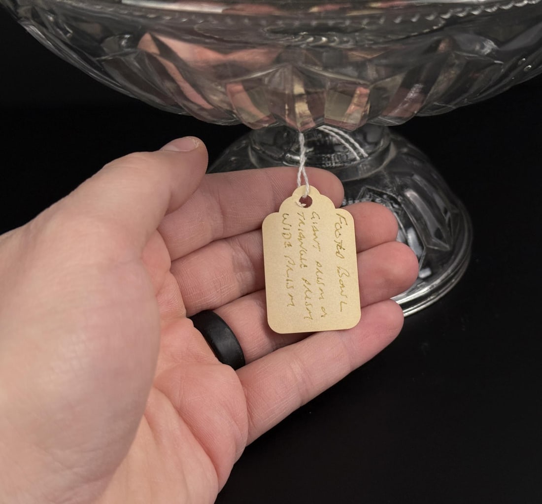 EAPG Flint Glass Footed Compotes - 6