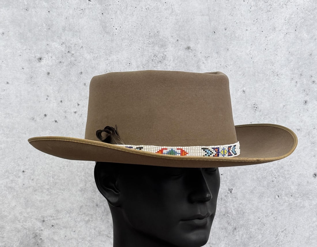 Resistol Western Idaho Cowboy Hat: Cook's Men's Wear. 3X Beaver. Size 7 1/4