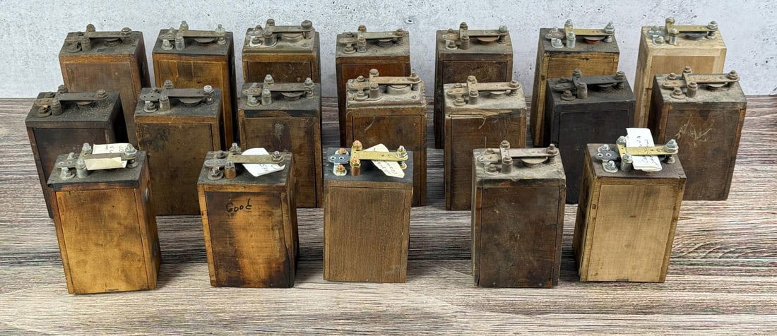 Ford Model T Ignition Coils: Made by K W Ignition Co. Used between 1908-1927. Also known as buzz coils. Used on the Trembler System on Ford Model T cars. The system used four trembler coils, one for each cylinder. Each one is