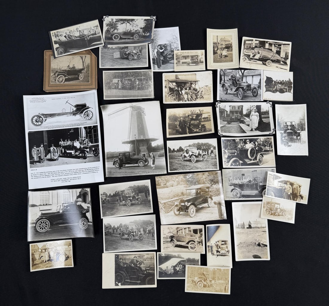 Early 20th Ford Model T Century Photos: 33 photos. Nice grouping.