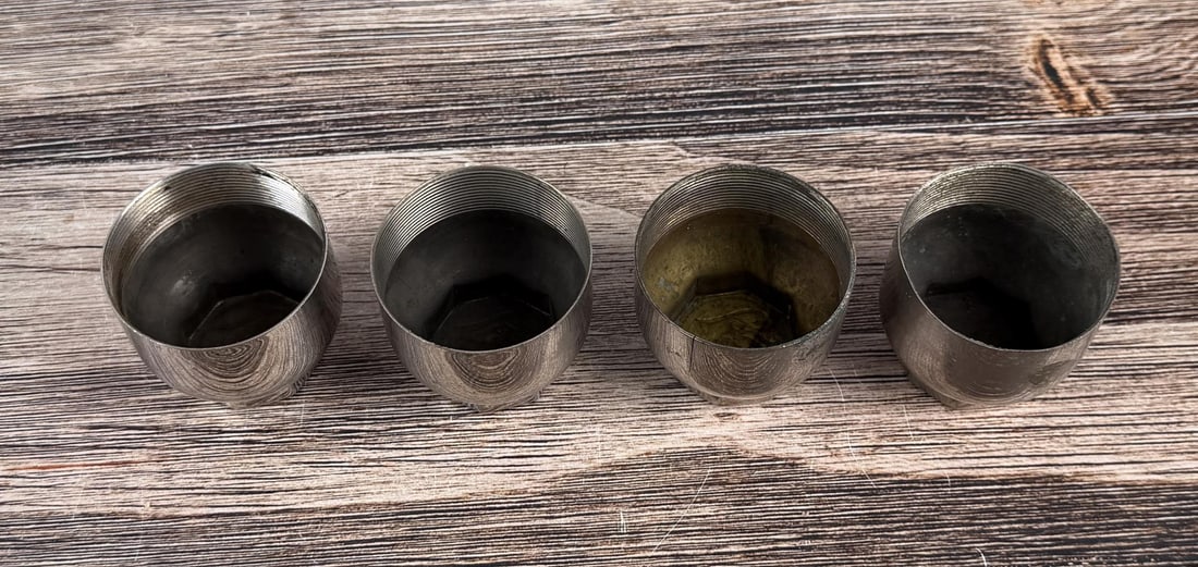 Ford Model T Chrome Grease Cap Hubcaps - 2