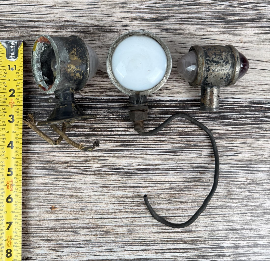Ford Model T Fender Indicator Running Lights - 7