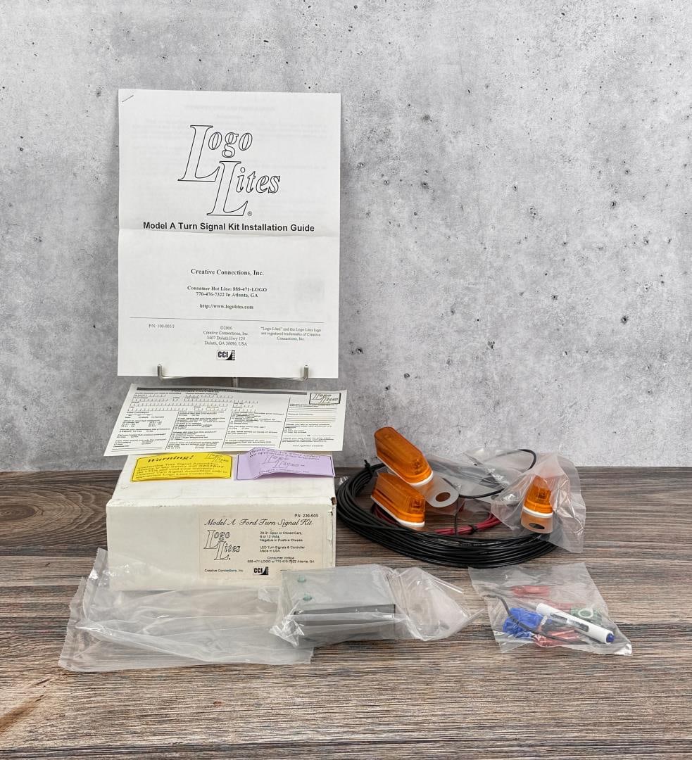 Logo Lites Ford Model A Turn Signal Lights (1 of 17)