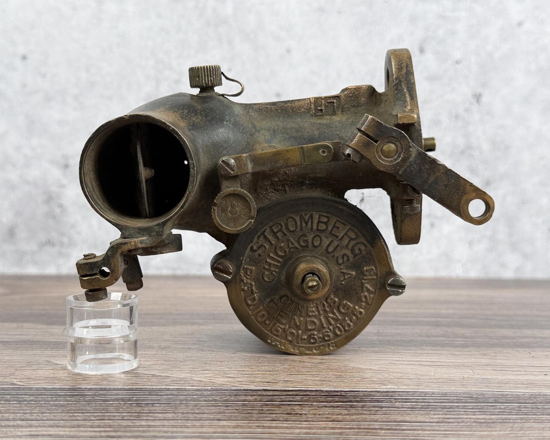 Stromberg Brass Carburetor For Ford Model T: Early patent.