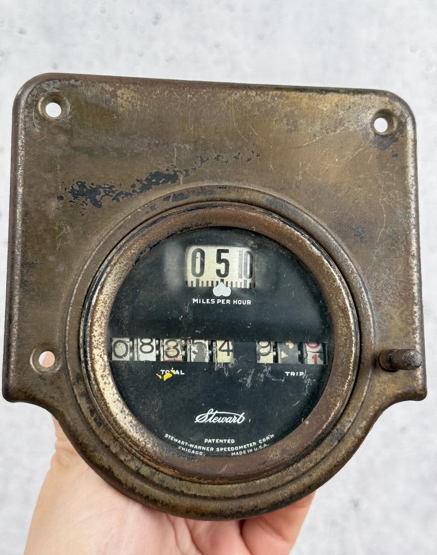 Stewart Model 160 Model T Speedometer - 4