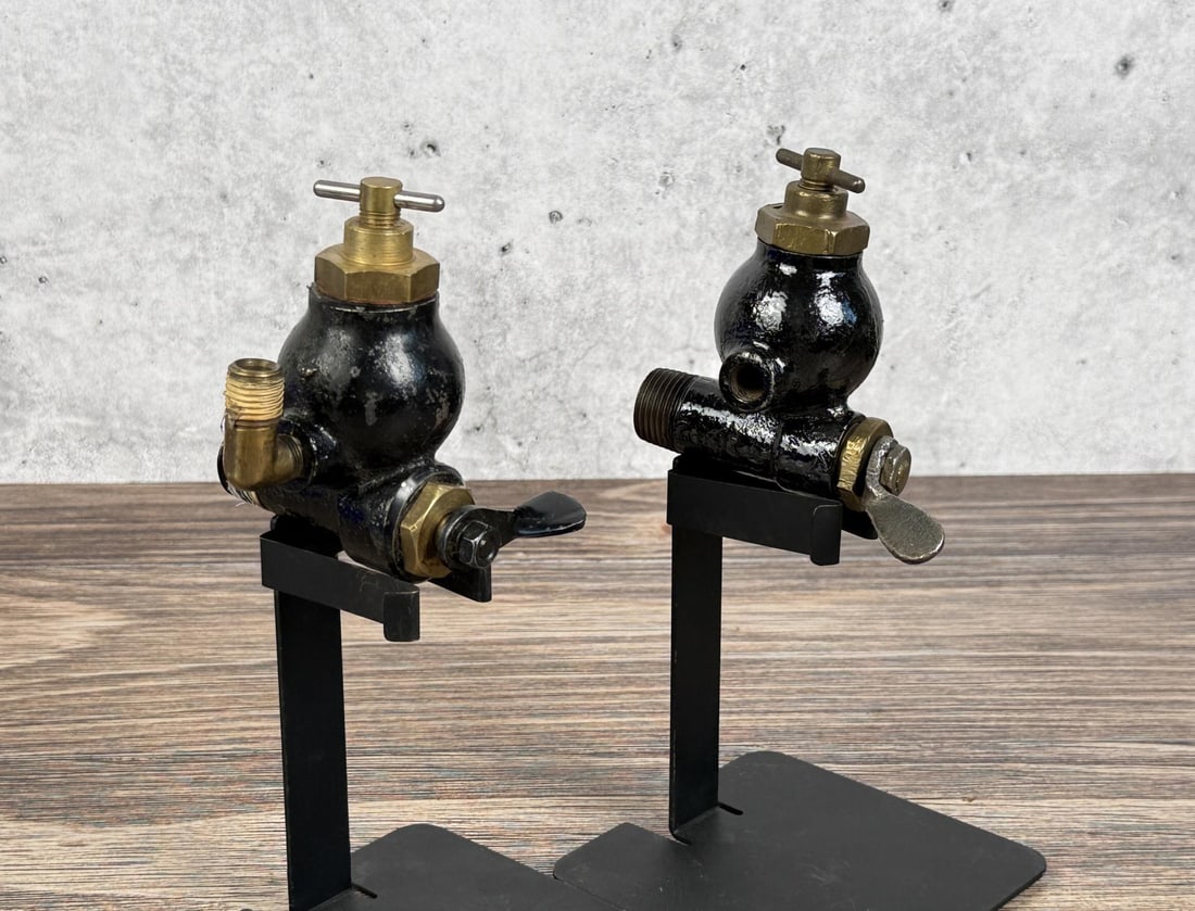 Ford Model T Sediment Bulb Valves: Lot of 2.