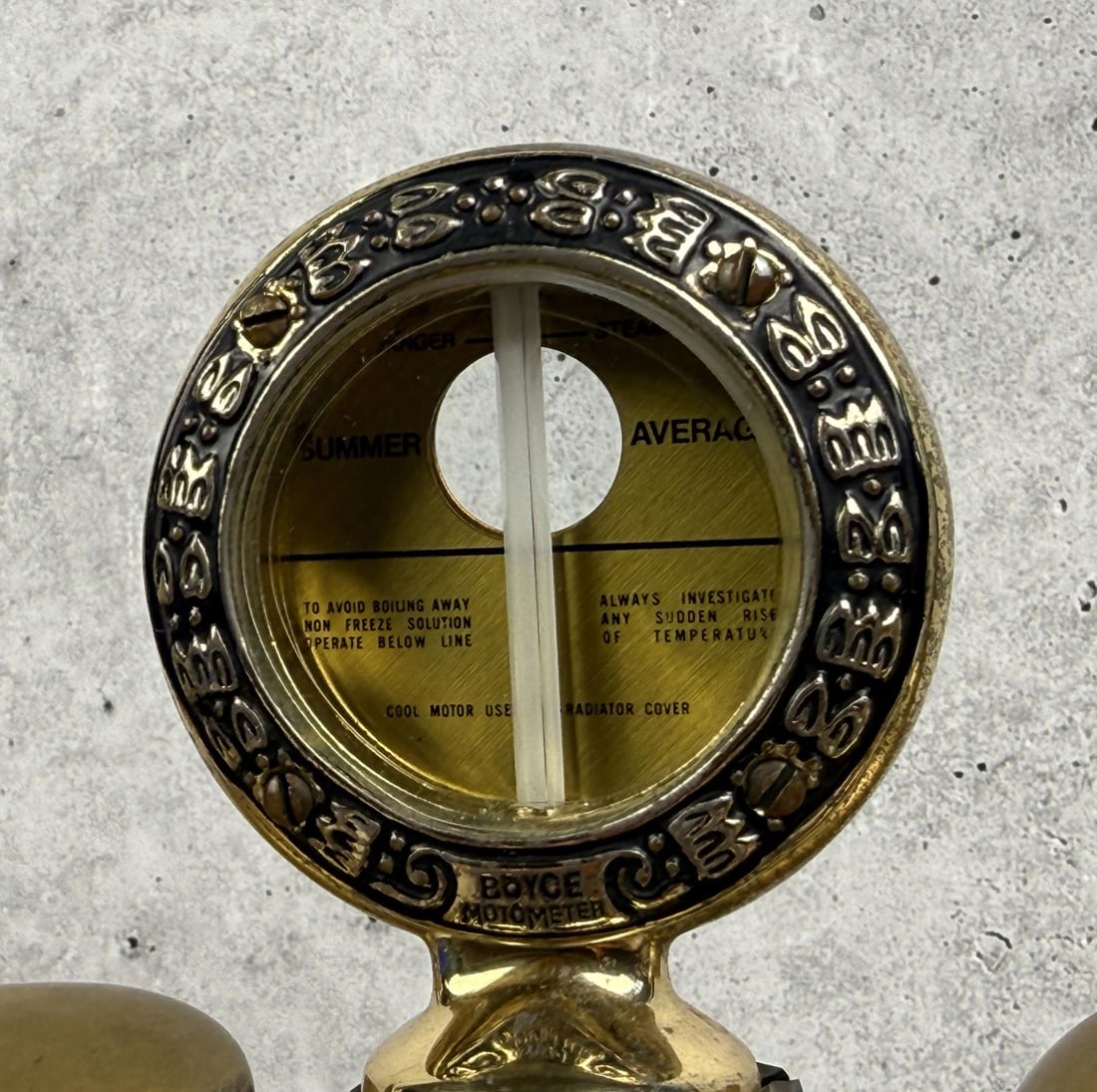 Ford Boyce MotoMeter Brass Radiator Cap - 4