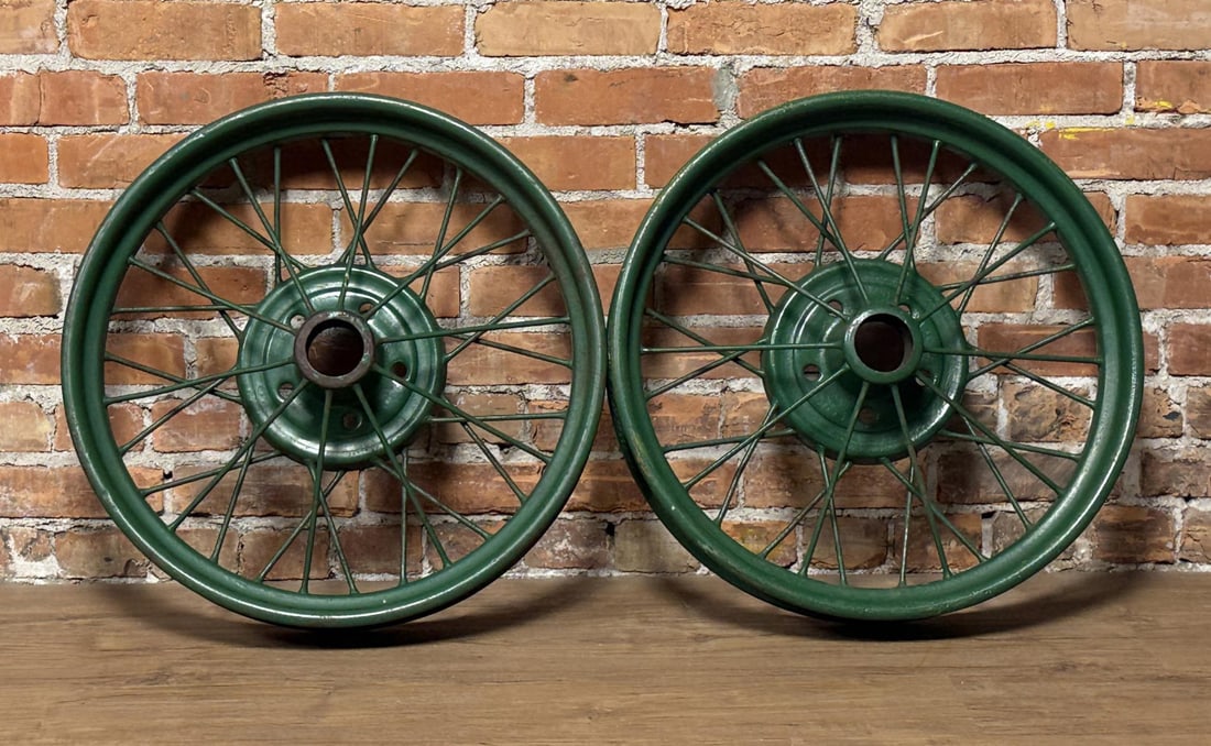Ford Model A T Rims: 22" diameter.