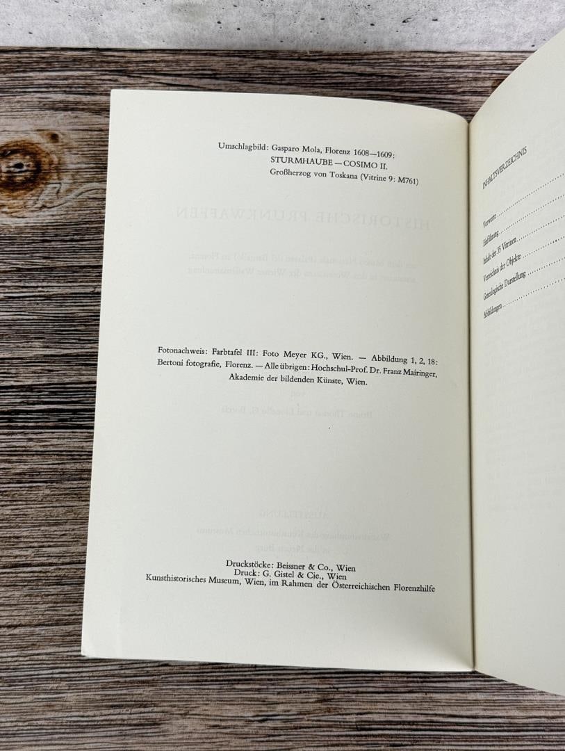 Austrian Florence Aid Weapons - 6