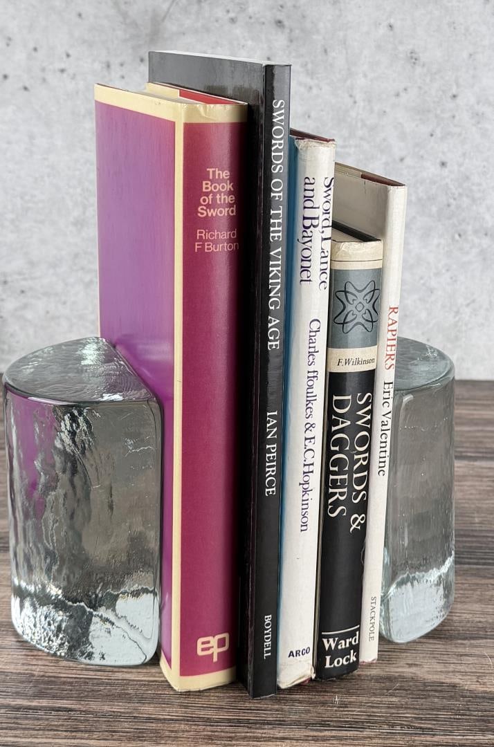 Collection of Books on Swords Daggers and Rapiers: Nice grouping.