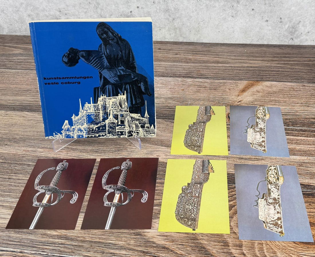 Art Collections of Veste Coburg: Kunstsammiungen veste coburg. 1969. Medieval fortress of Germany artworks, arms and militaria.