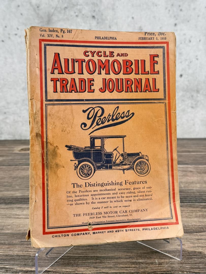 Cycle and Automobile Trade Journal 1910: February, 1910. Vol 14 No 8.