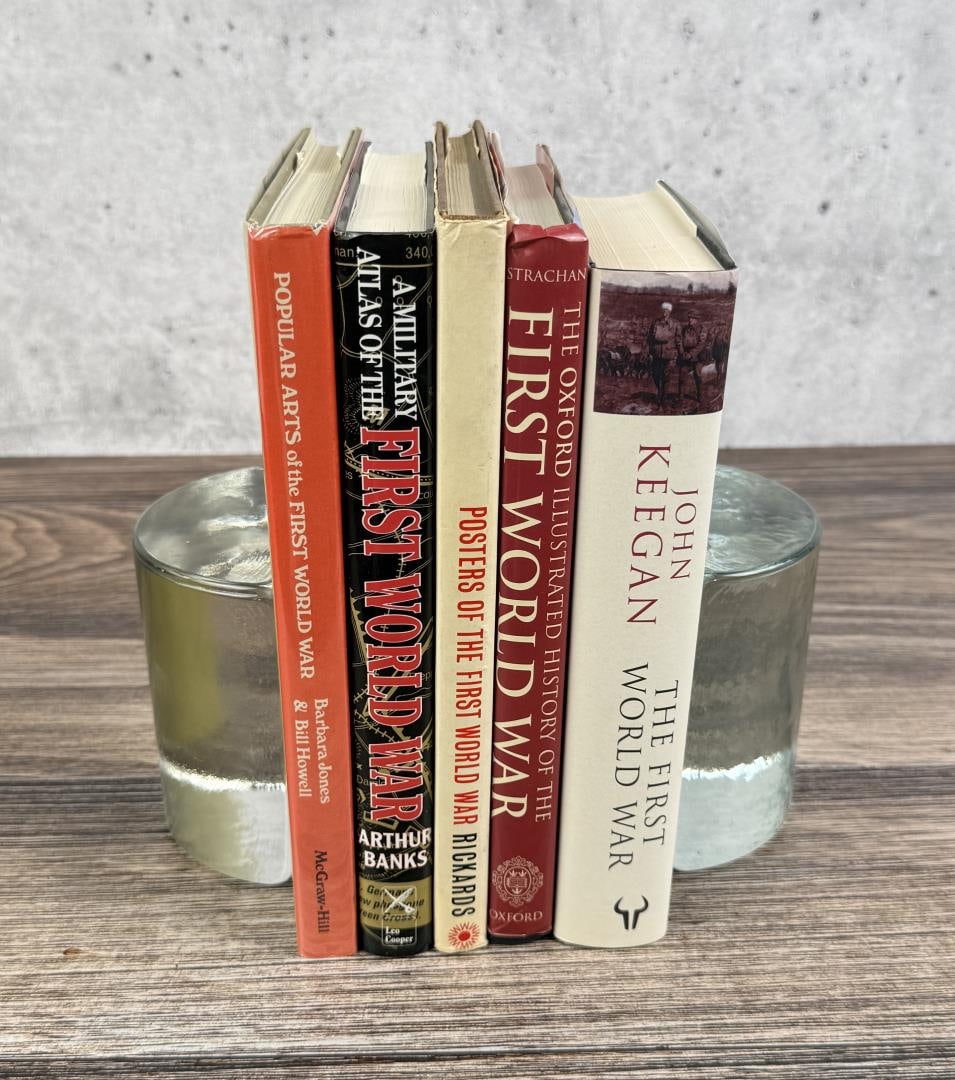 WWI WW1 World War 1 Art and History Books: Nice Grouping