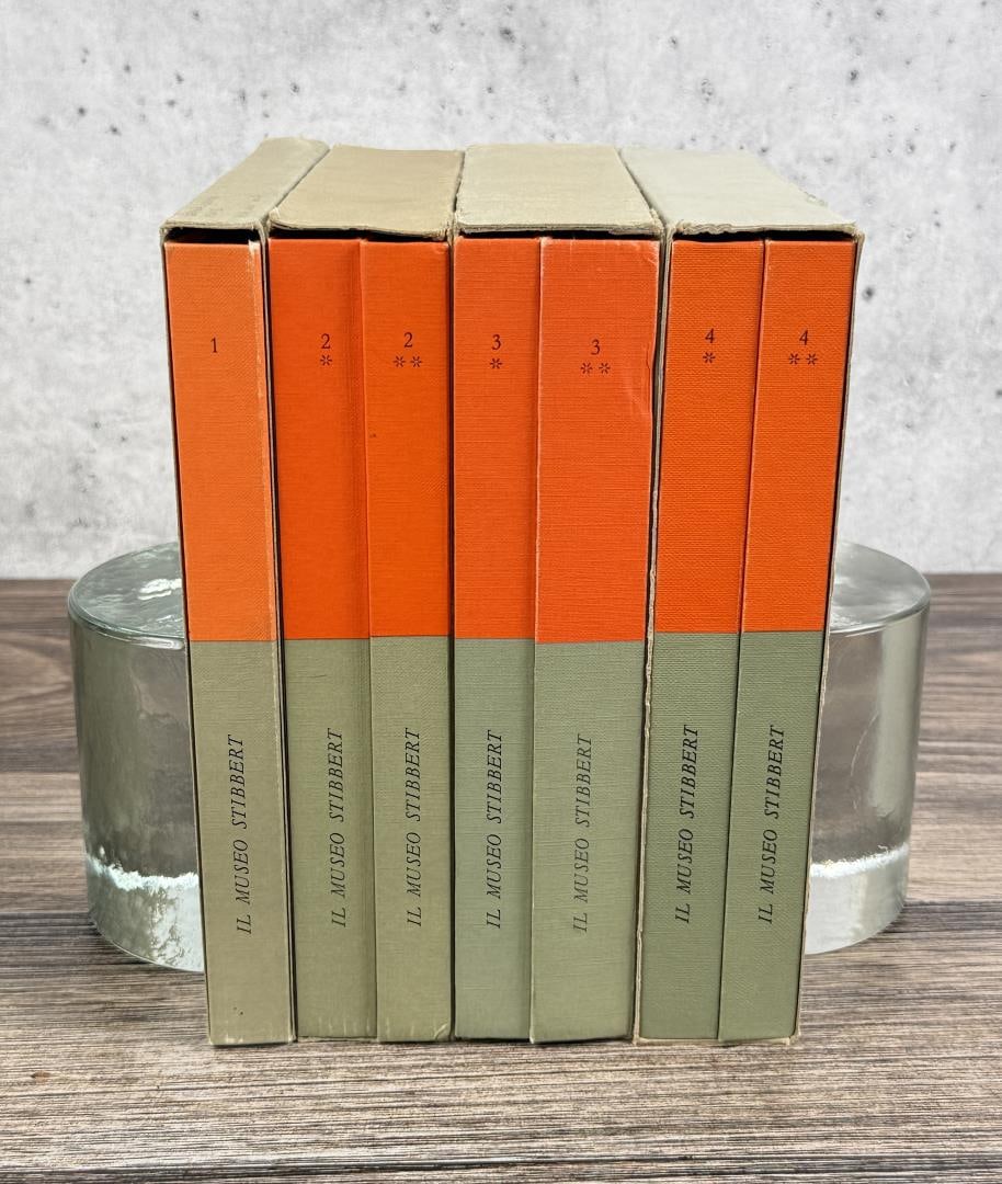 The Stibbert Museum in Florence 4 Volume Set: Il Museo Stibbert A Firenze. Nice grouping of 7 Books over 4 Volumes. 1975.