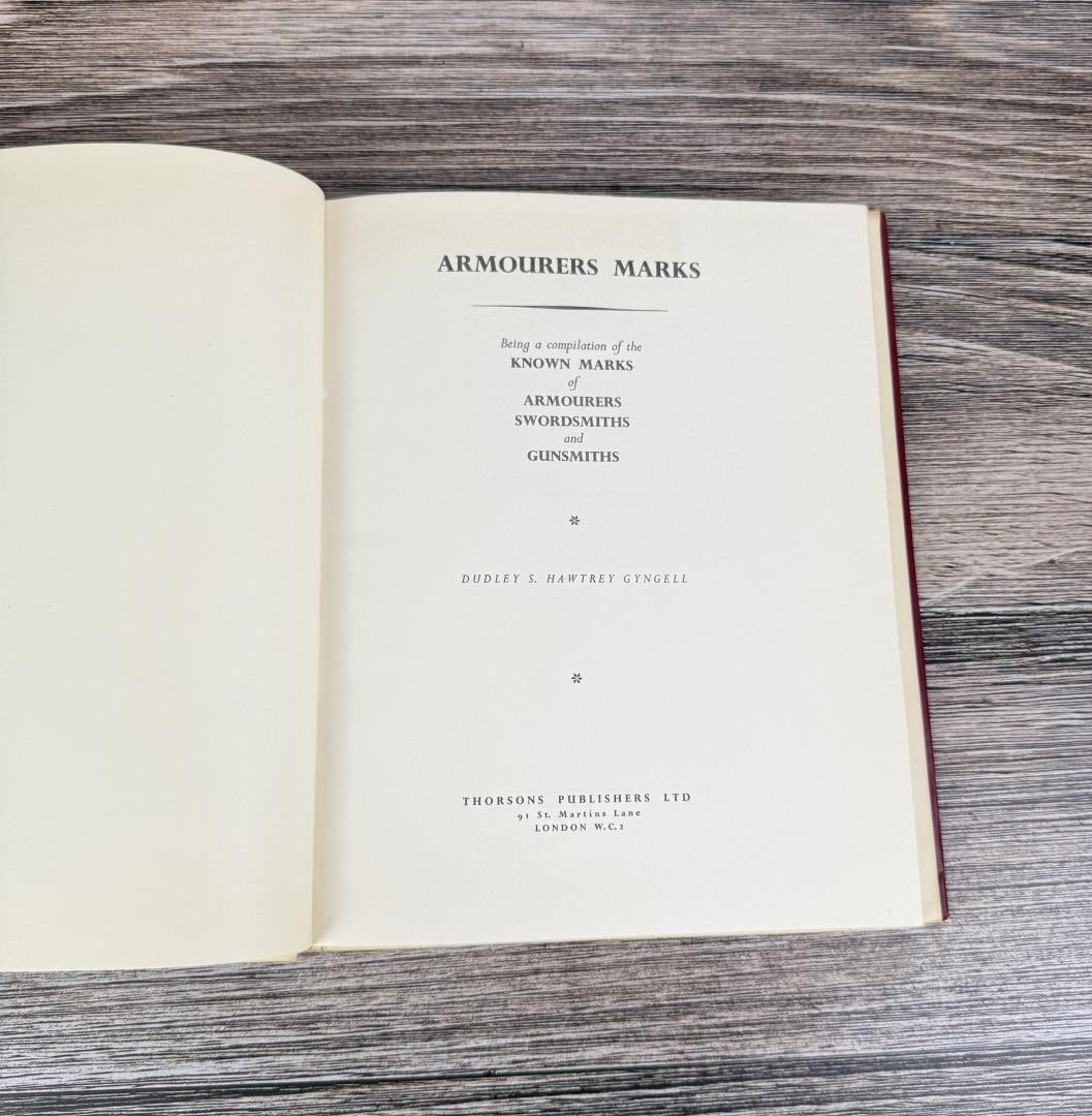Armourers Marks First Edition - 5
