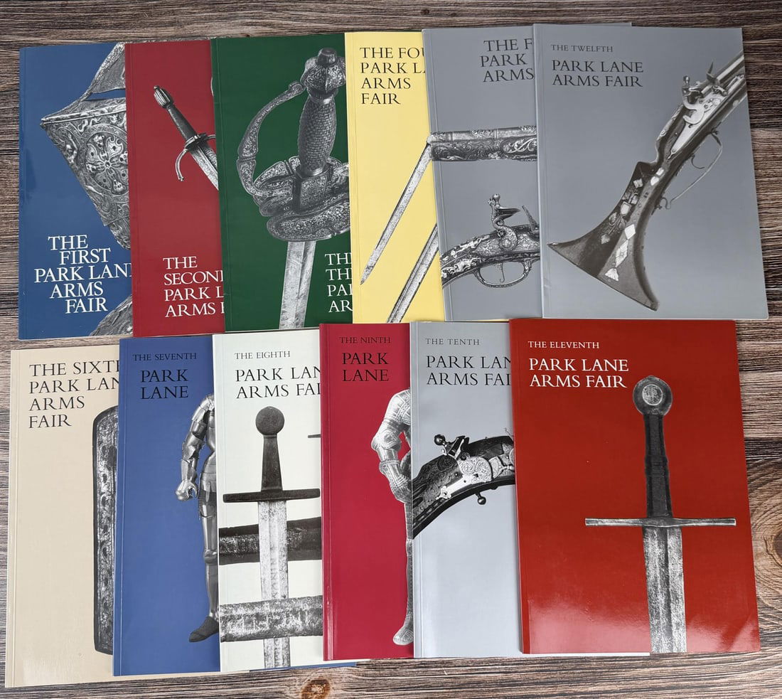 London Park Lane Arms Fair Catalogs: Group of 12.