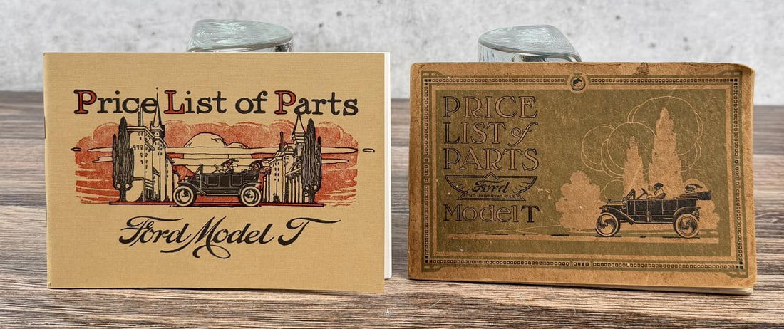 Ford Model T Price Lists of Parts Booklets: Nice grouping.
