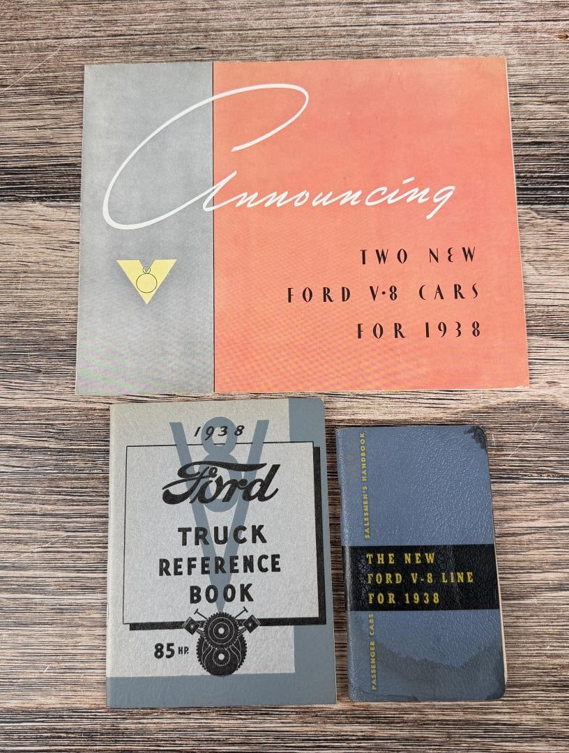 Collection of 1938 Ford Automotive Literature (1 of 7)