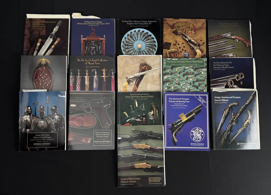 Butterfield and Butterfield Auction Catalogs (1 of 7)