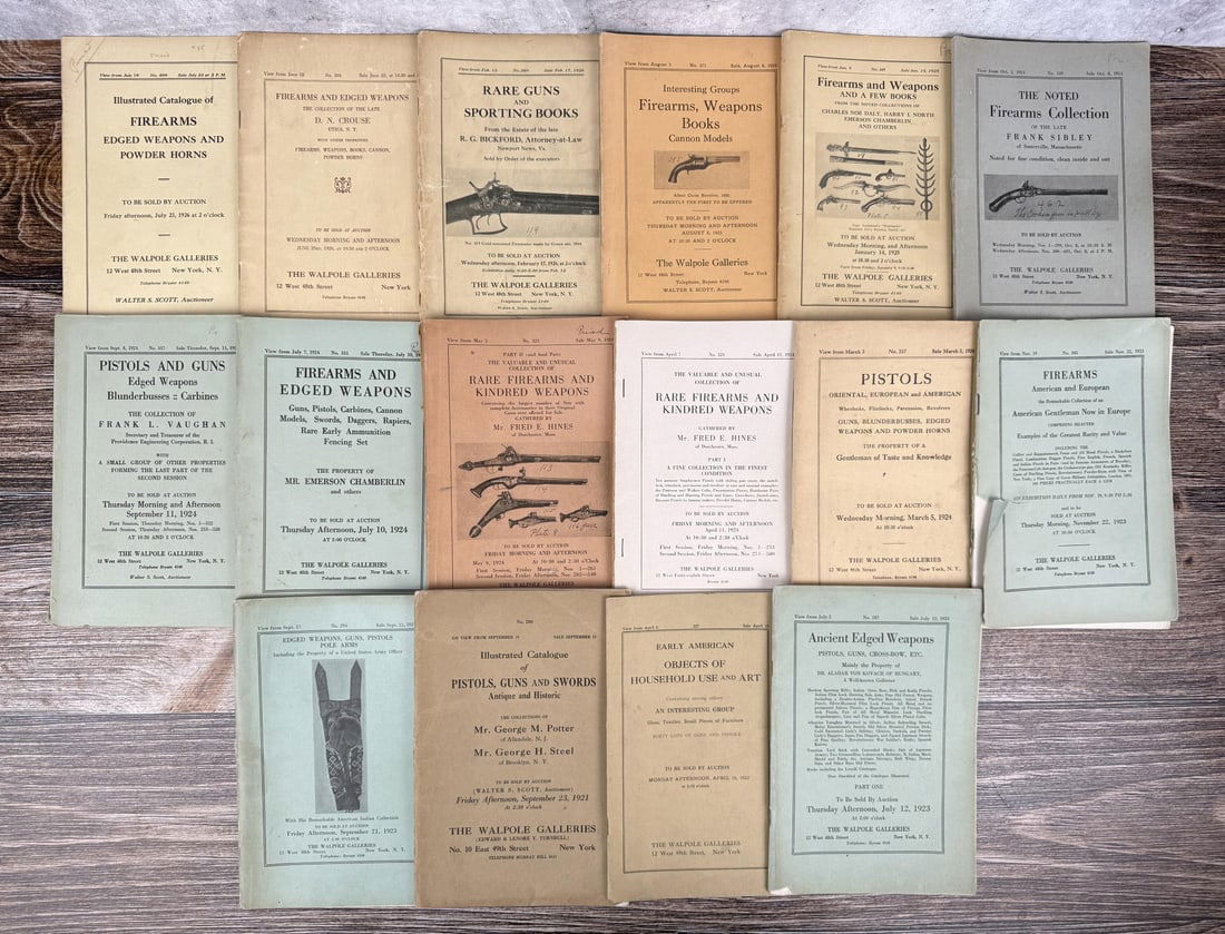 Walpole Galleries Weaponry Auction Catalogs (1 of 7)