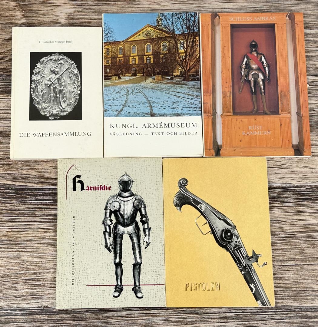 Collection of Museum Weaponry Guidebooks (1 of 14)