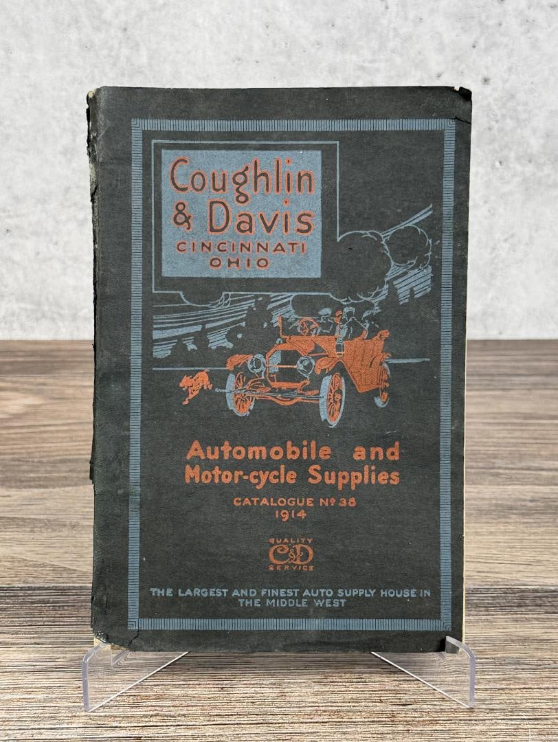 Coughlin & Davis Automobile Supplies Catalog: Catalog No. 36, 1914.
