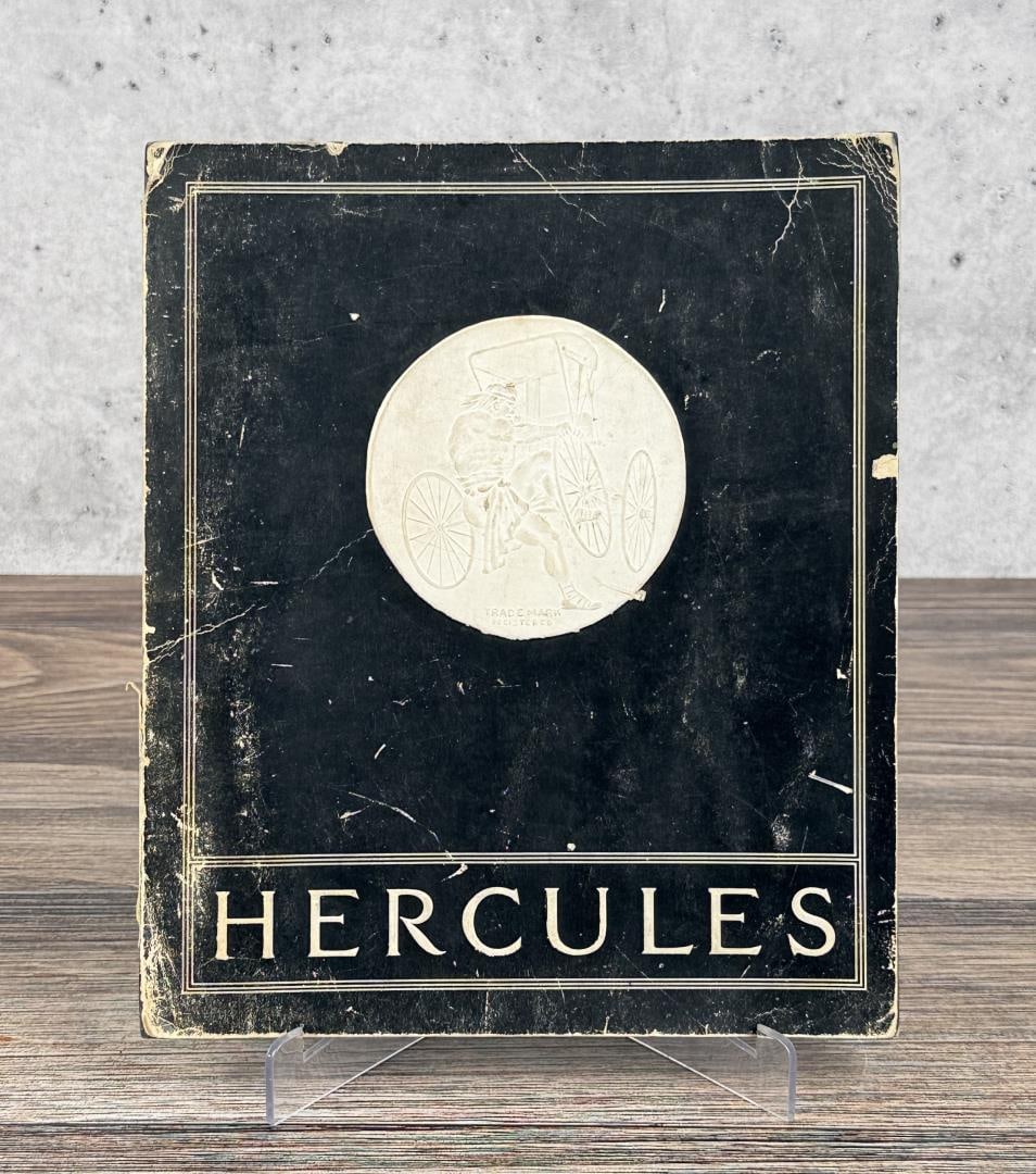 1913 Hercules Buggy Company Catalog: No. 19. The Hercules Buggy Company was founded by William Harvey McCurdy in 1902.